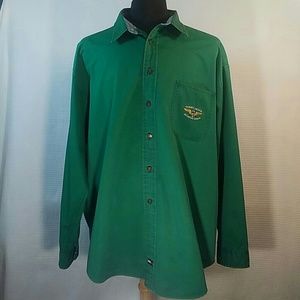 Vantage Tommy Hilfiger button-front shirt.